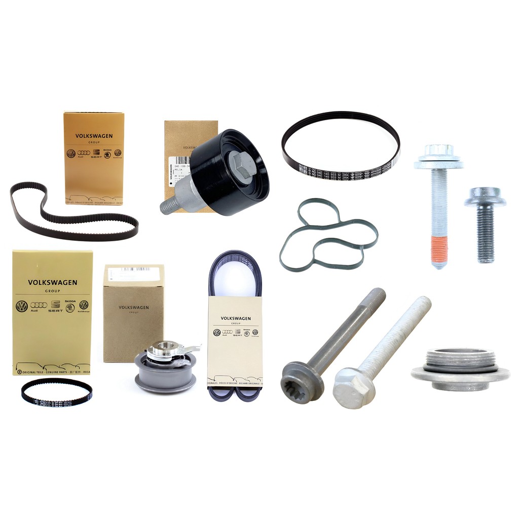 Kit Correia Dentada e Acessório Volkswagen Gol G7/G8 2017 a 2023 1.0 Flex