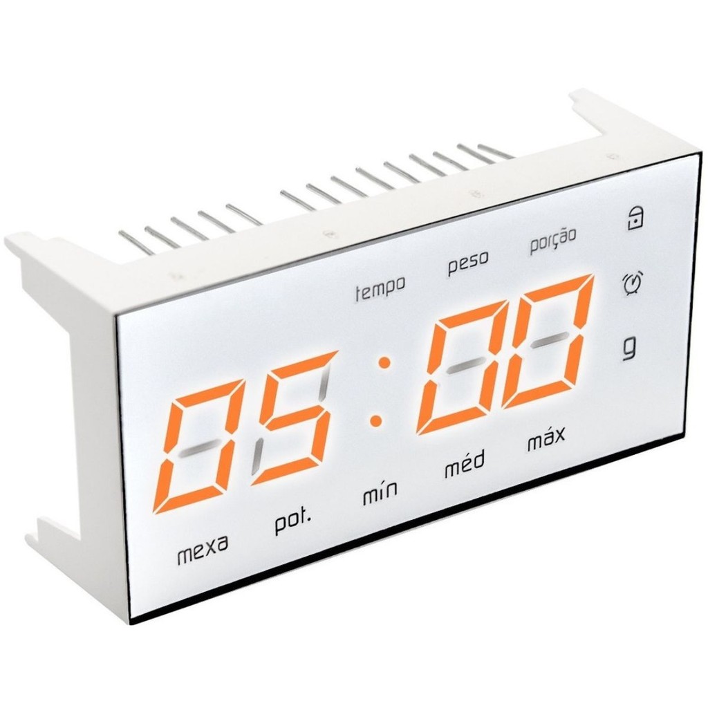 Display Micro-ondas Para Brastemp BMS45 MLS-ML30AS-12 Laranja