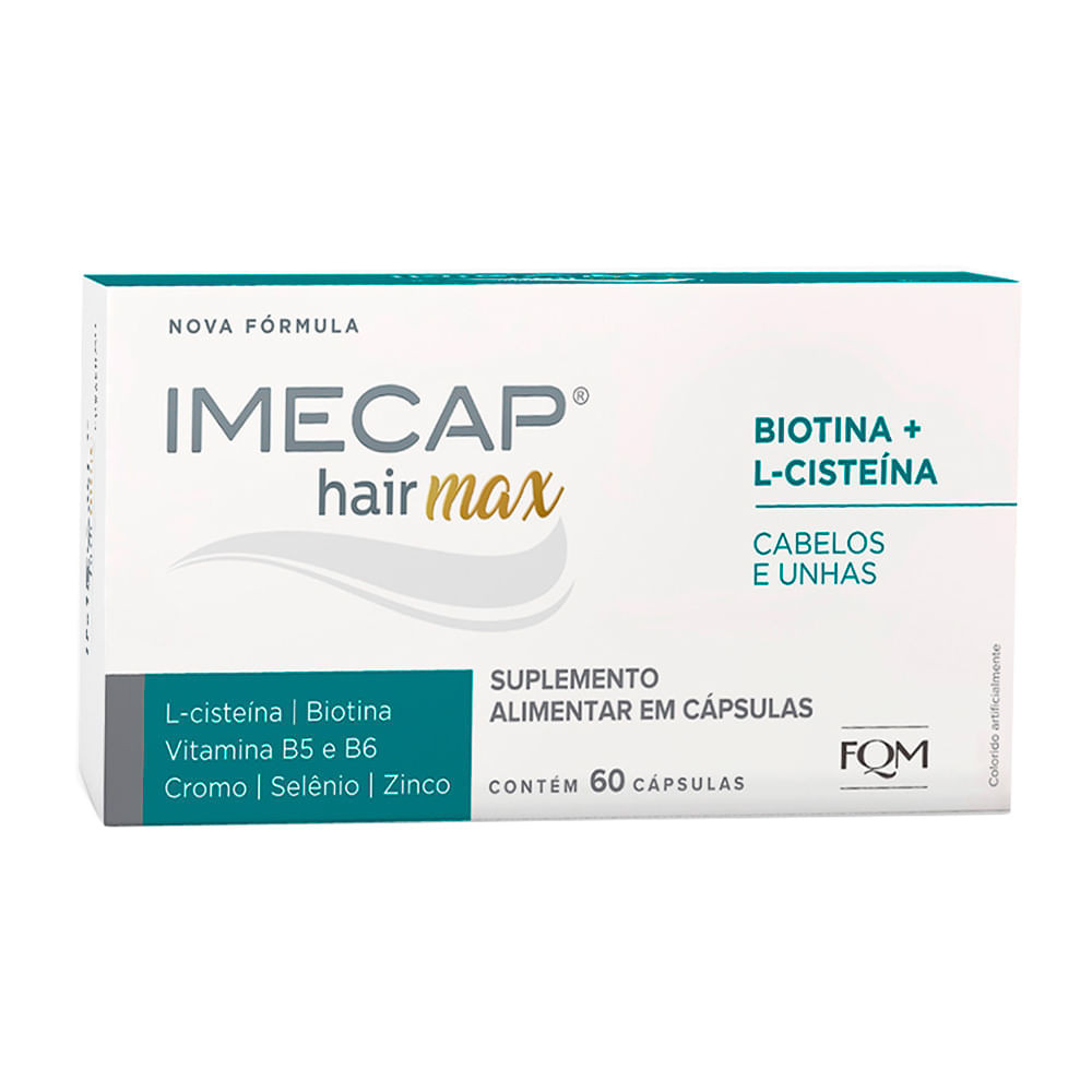 Imecap Hair Max 60 Cápsulas - Health