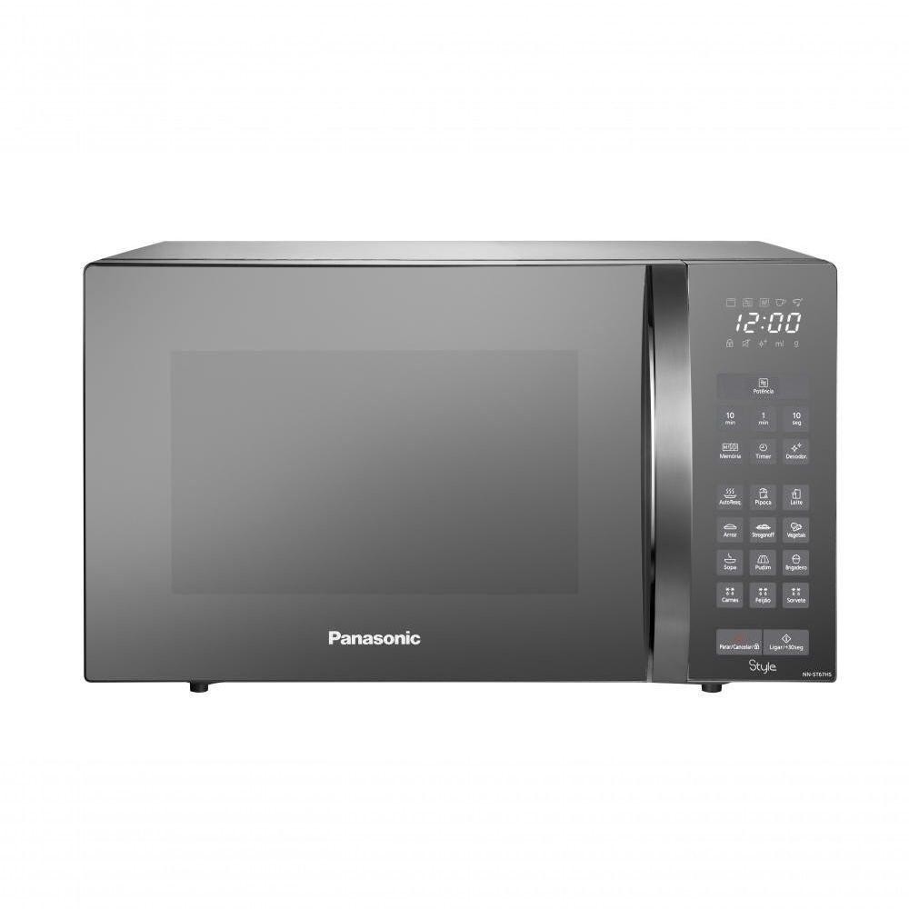 Micro-ondas Panasonic 34l 900w Inox Nn-st67lsruk 220v