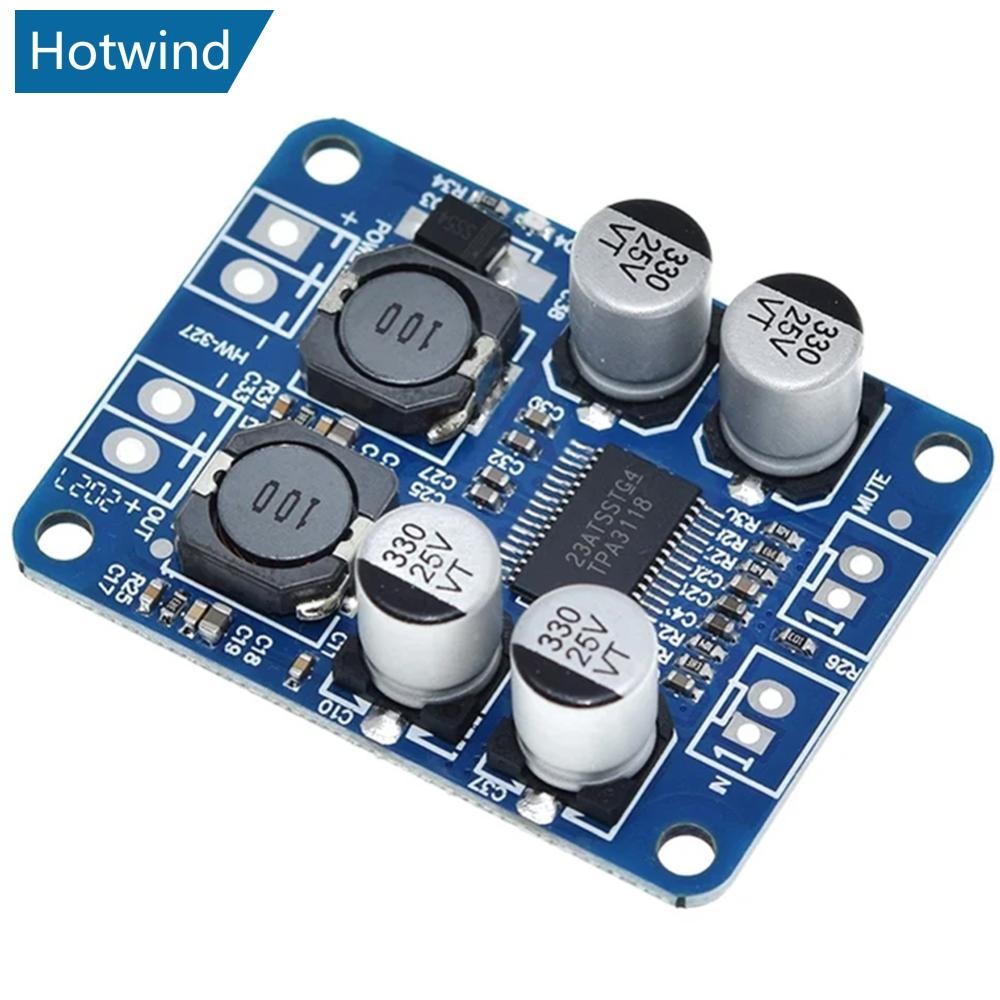 HW XH-M313 TPA3118 PBTL 60W Mono Placa Amplificadora De Potência De Áudio Digital Módulo Amplificador DC8-24V D5S8