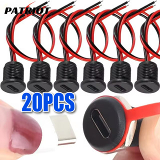 Conector Fêmea À Prova D'água Tipo C 3A 5V De Carregamento , Kit DIY Médico Para Casa Inteligente Automotiva De PVC De 1 em Oferta na Shopee