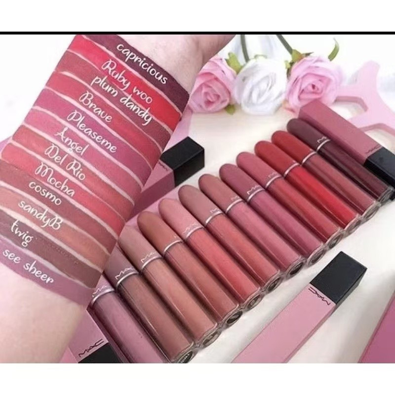 [Alta Qualidade] Brilho Labial Hidratante Matte Angel/Wig