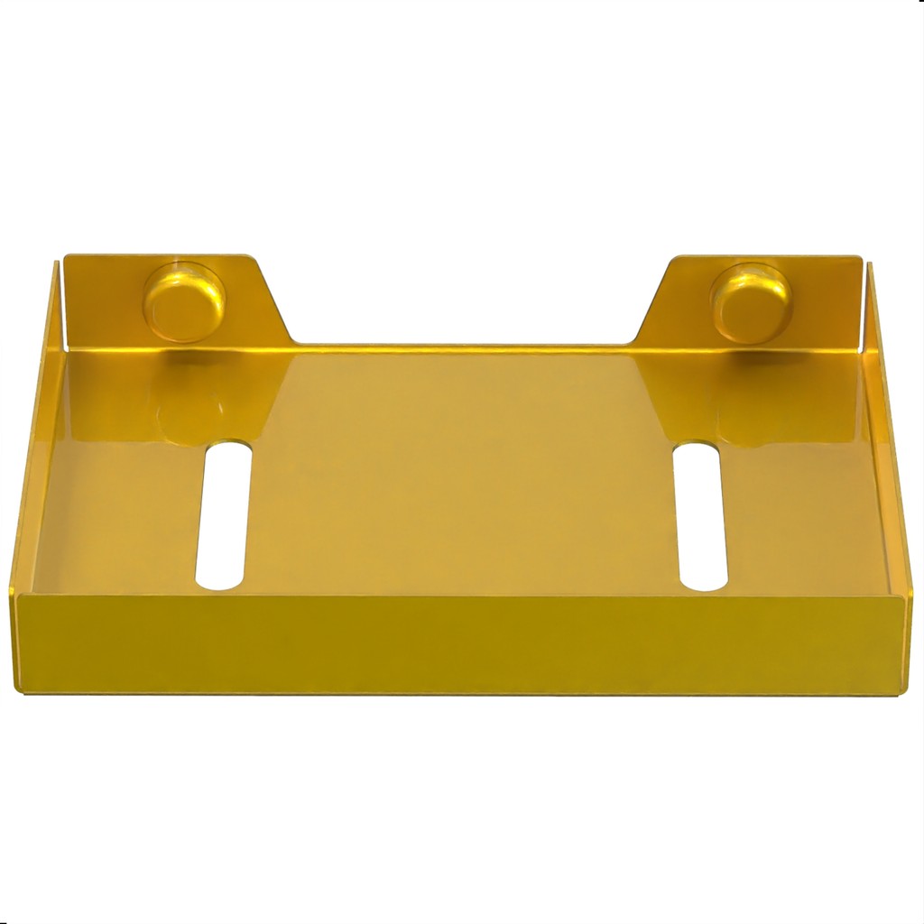 Porta Sabonete De Banheiro Suporte De Parede Dourado UN Plus em Oferta na Shopee