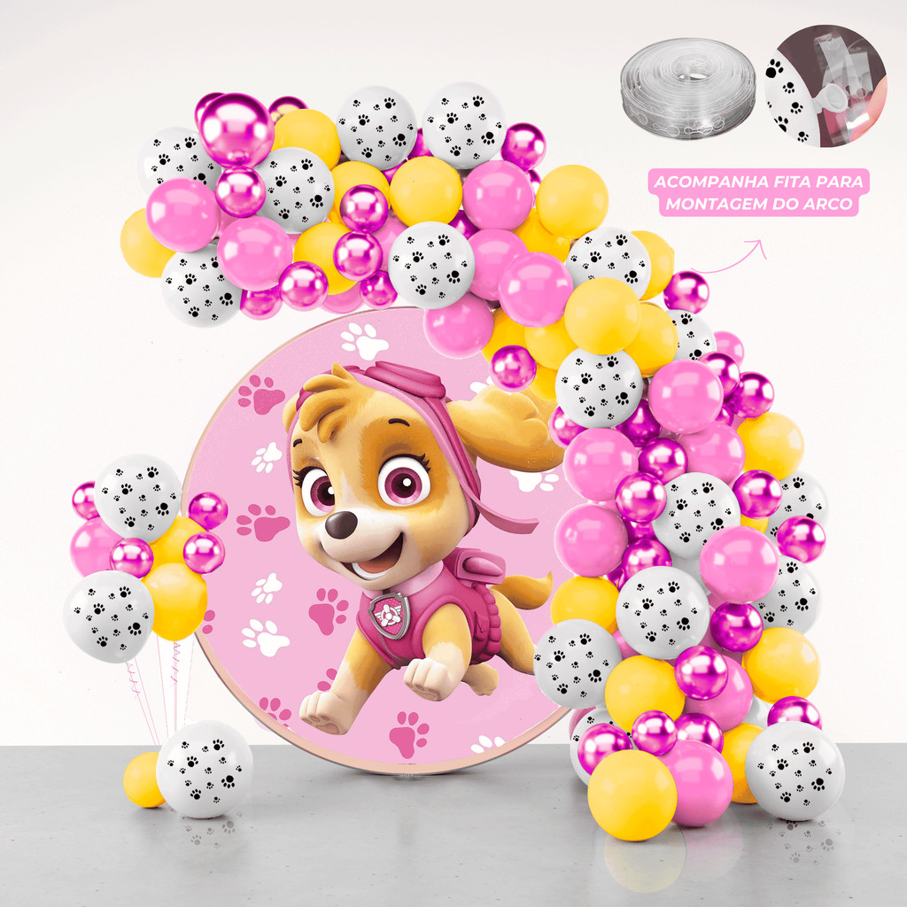 Arco de Bexiga Patrulha Canina: Onde Comprar | BuscaProdutos