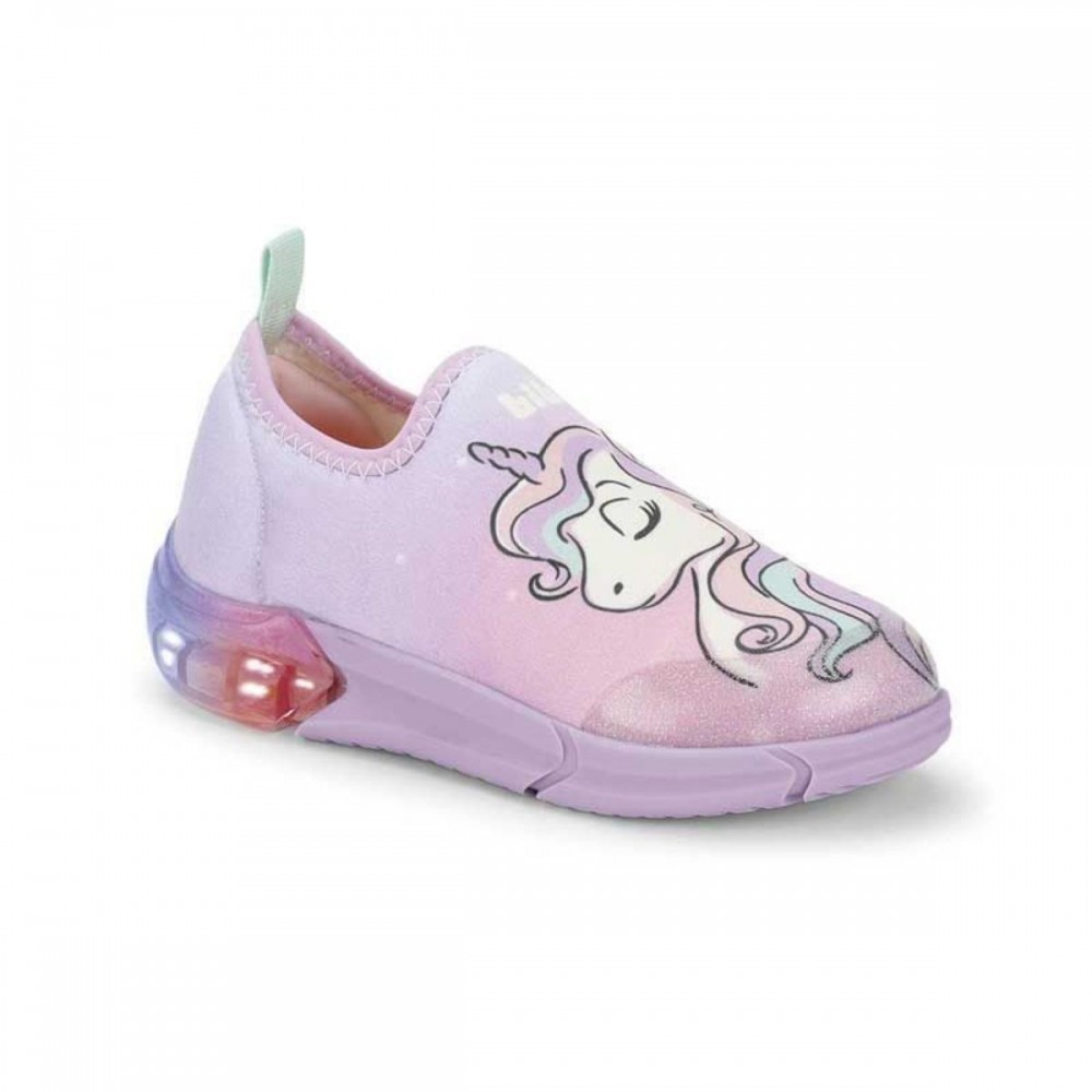 Tenis Bibi 1228132 Space Led Unicornio Infantil