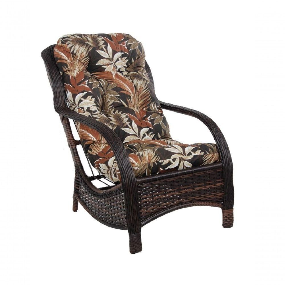 Almofada Acquablock P/ Poltronas Cadeiras Sofá E Bancos Riviera Marrom