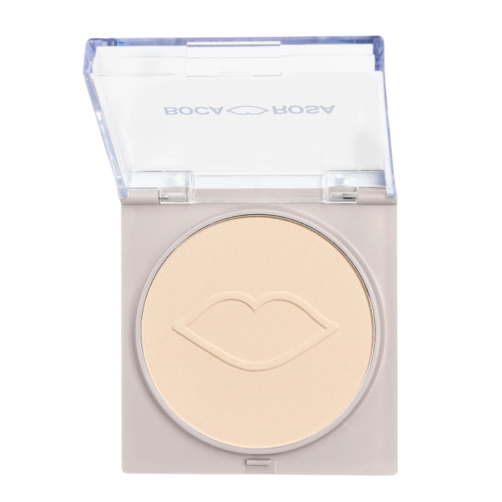 PÓ COMPACTO BOCA ROSA COBERTURA NATURAL, EFEITO MATTE E LONGA DURAÇÃO 24H em Oferta na Shopee