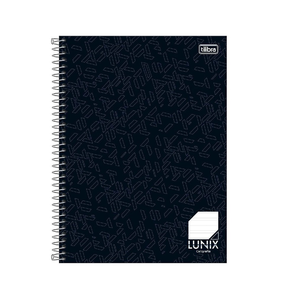Caderno Esp Cd Universitário Caligrafia Lunix 80f Tilibra