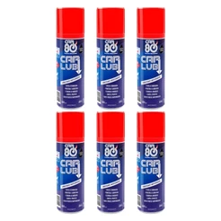 Kit 06 Desengripantes Aerosol 300ml Car80