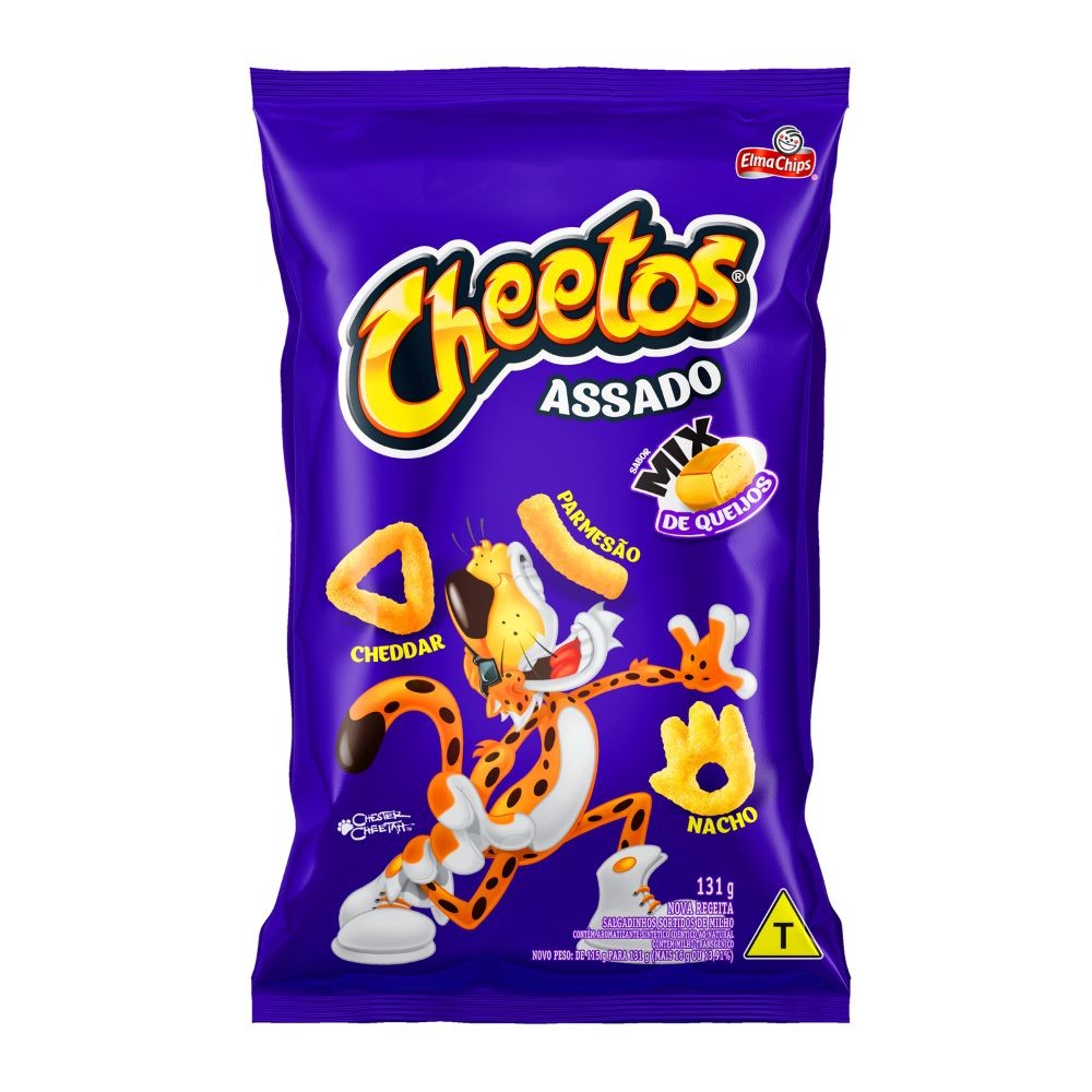 Cheetos Elma Chips Mix de Queijos 131g - Food & Beverages