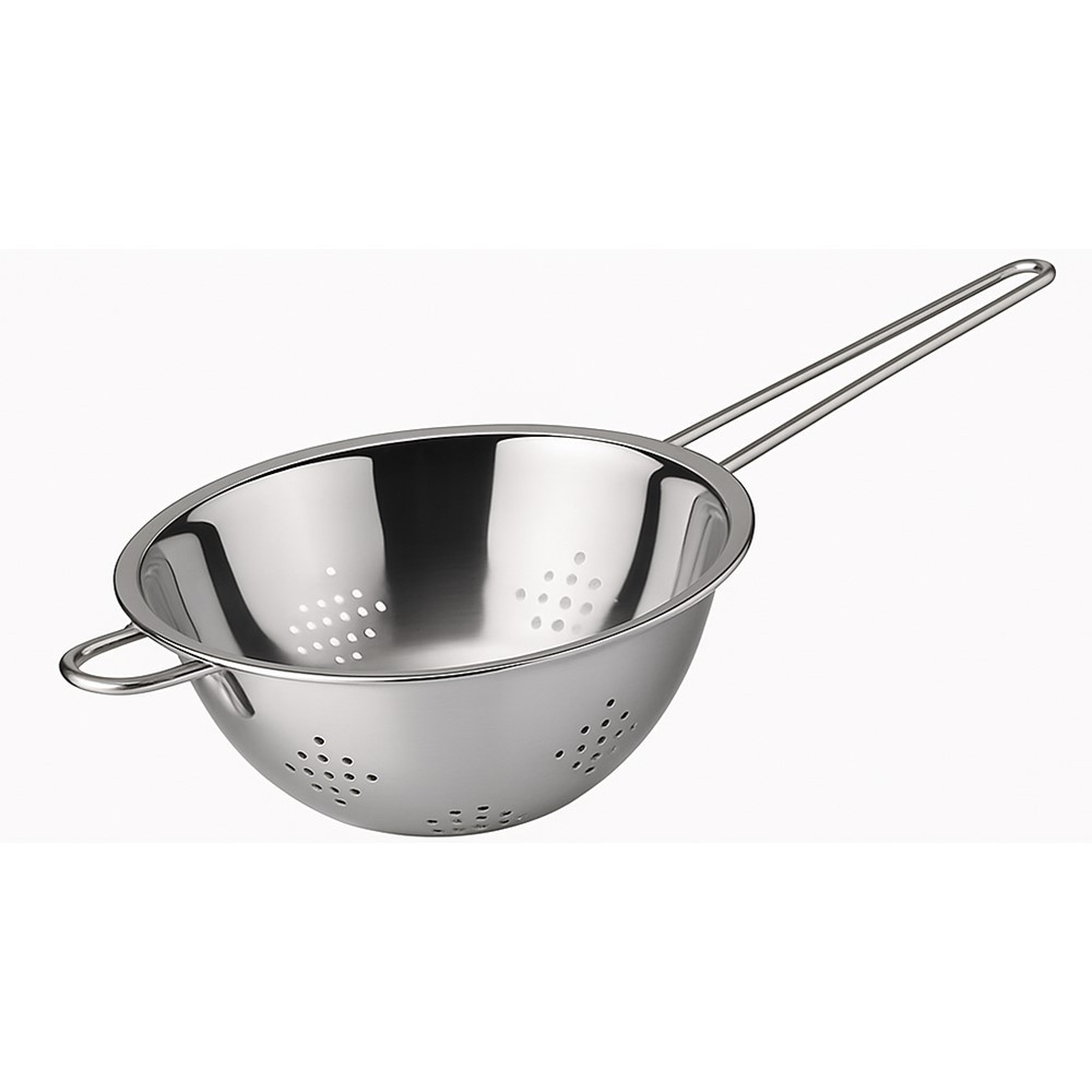 Escorredor de Massas com Cabo de Inox 18cm Em Casa Tem em Oferta na Shopee