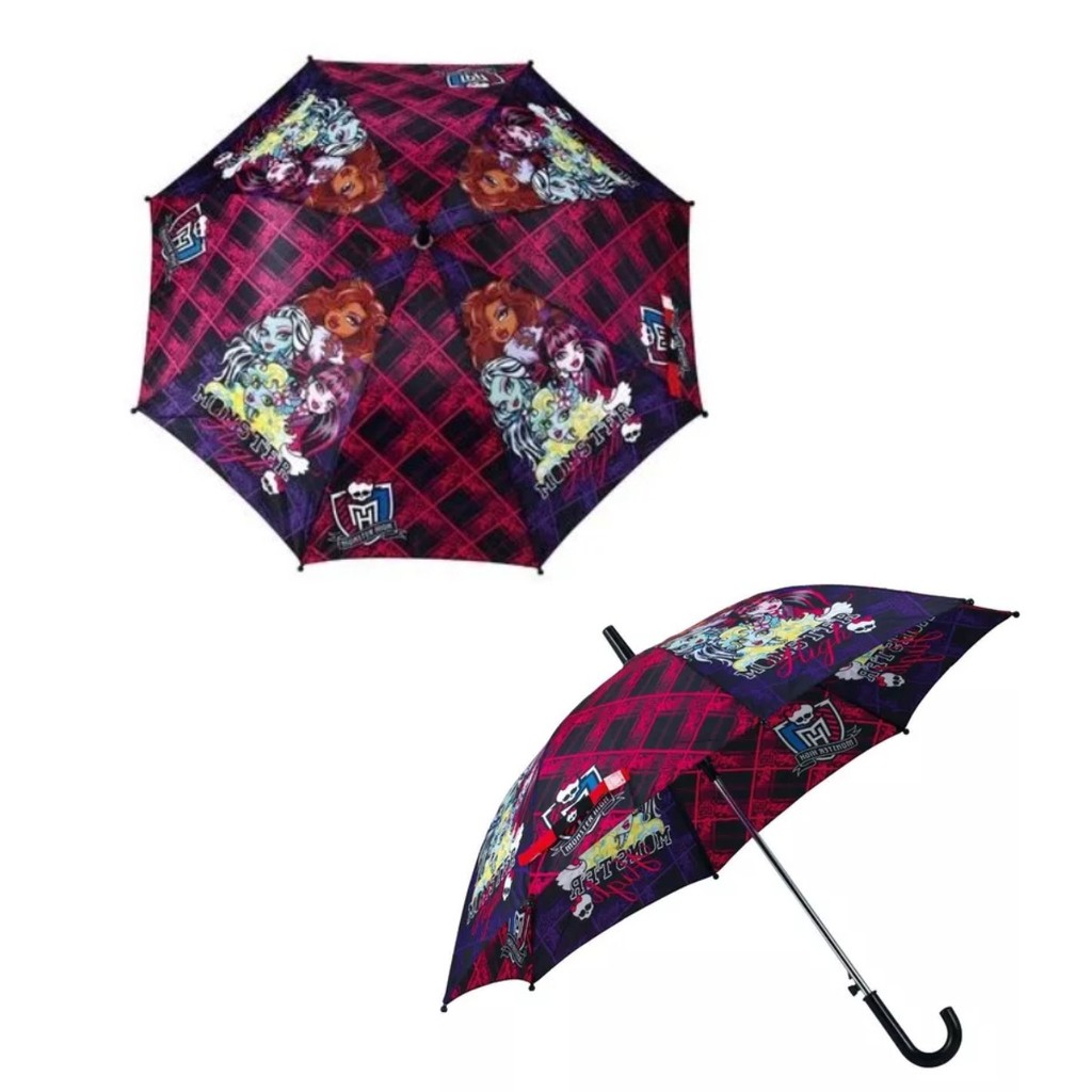 Guarda chuva Sombrinha Monster High Infantil Criança
