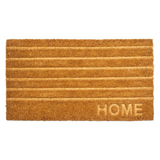 Tapete Entrada Fibra Coco Home Linhas Capacho 33x60cm Marrom Edantex em Oferta na Shopee