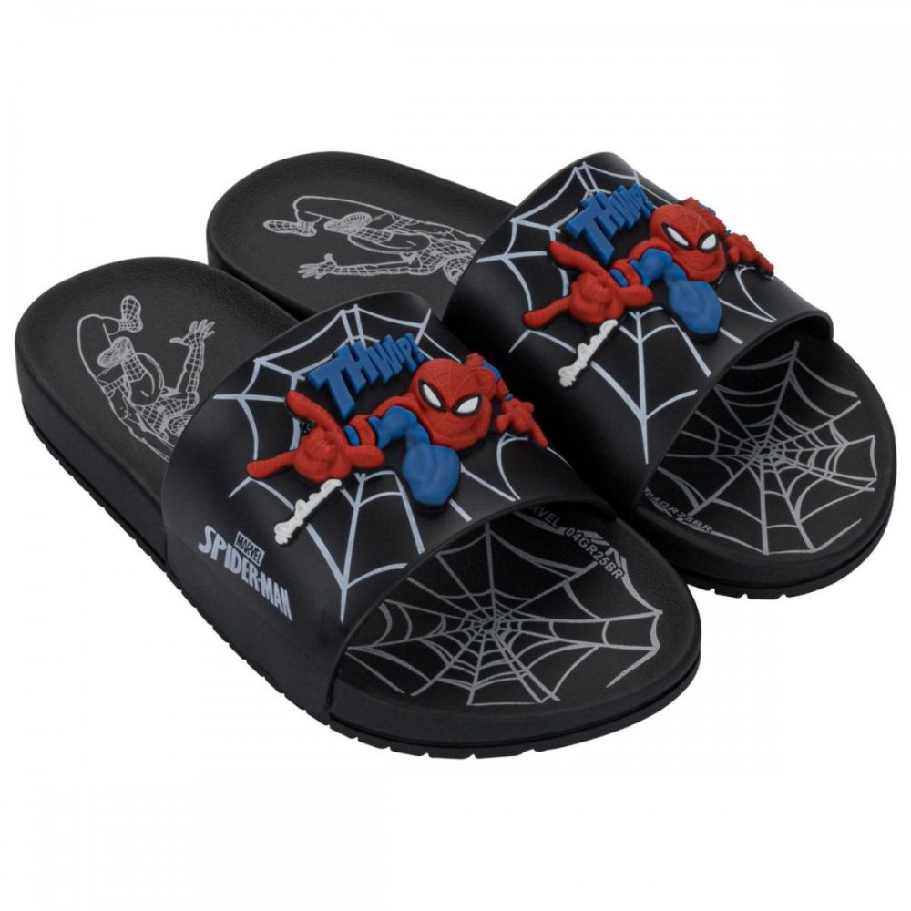 Chinelo Grendene Kids 23310 Homem Aranha View Menino Infantil