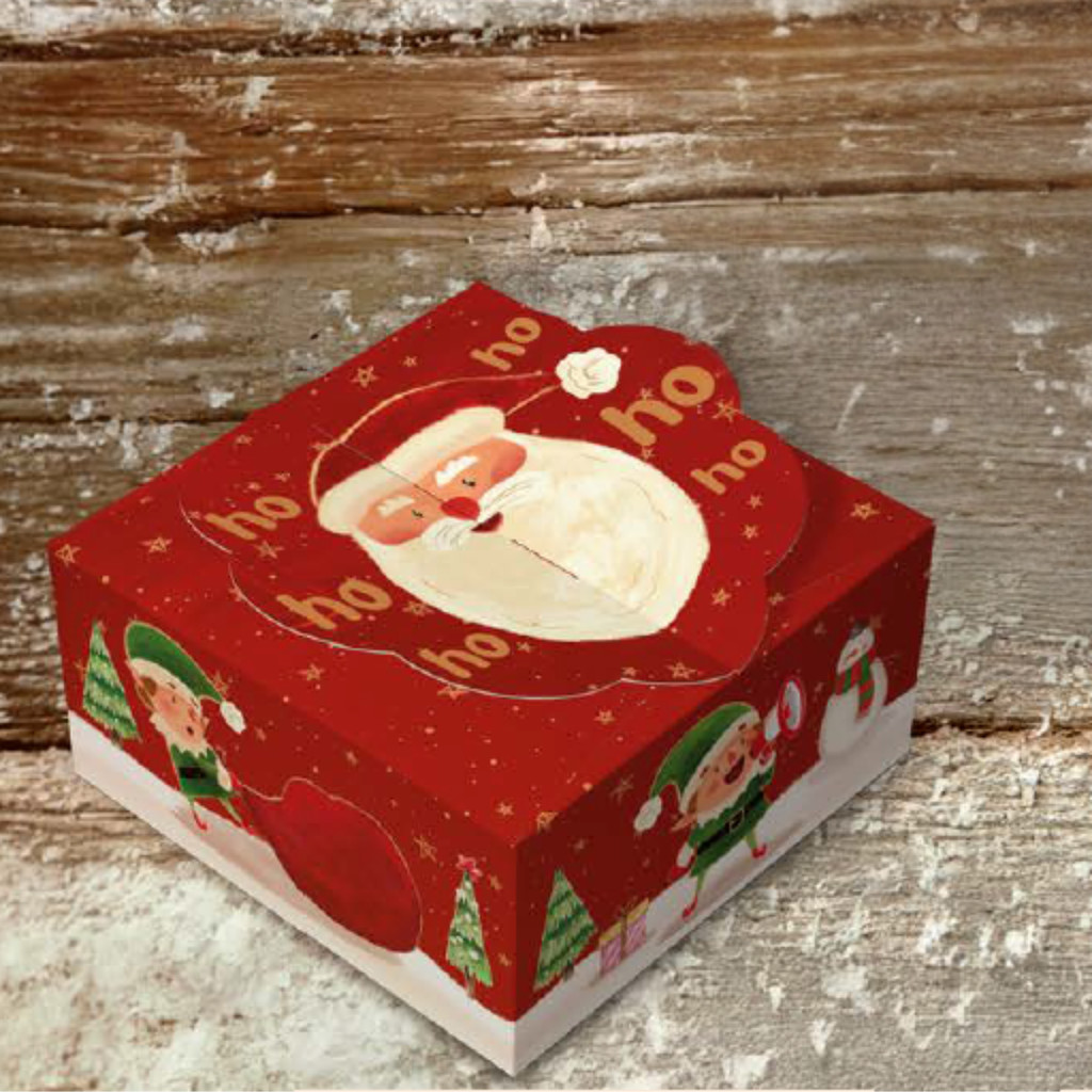 10 CAIXA 04 DOCES NATAL 8X8X4 - CONTO DE NATAL 5620 (NATAL 2025 IDEIA) (CHOCO)