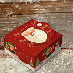 10 CAIXA 04 DOCES NATAL 8X8X4 - CONTO DE NATAL 5620 (NATAL 2025 IDEIA) (CHOCO)