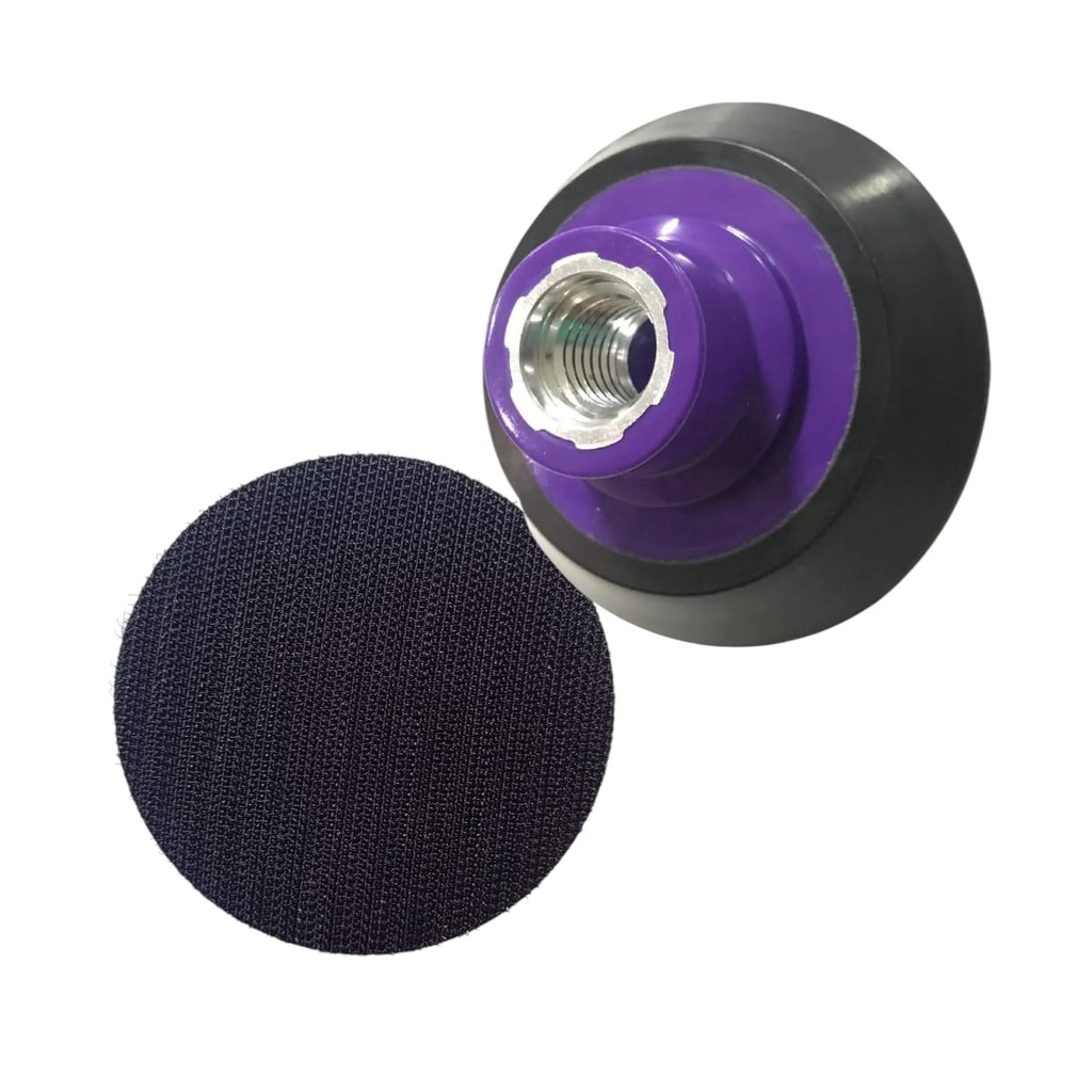 Prato Para Politriz 3 Polegadas Suporte Rosca M14 Zacs em Oferta na Shopee