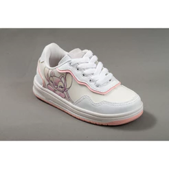 Tenis Infantil Meninas Casual Stitch Angel Moda Muda Cor Disney Original