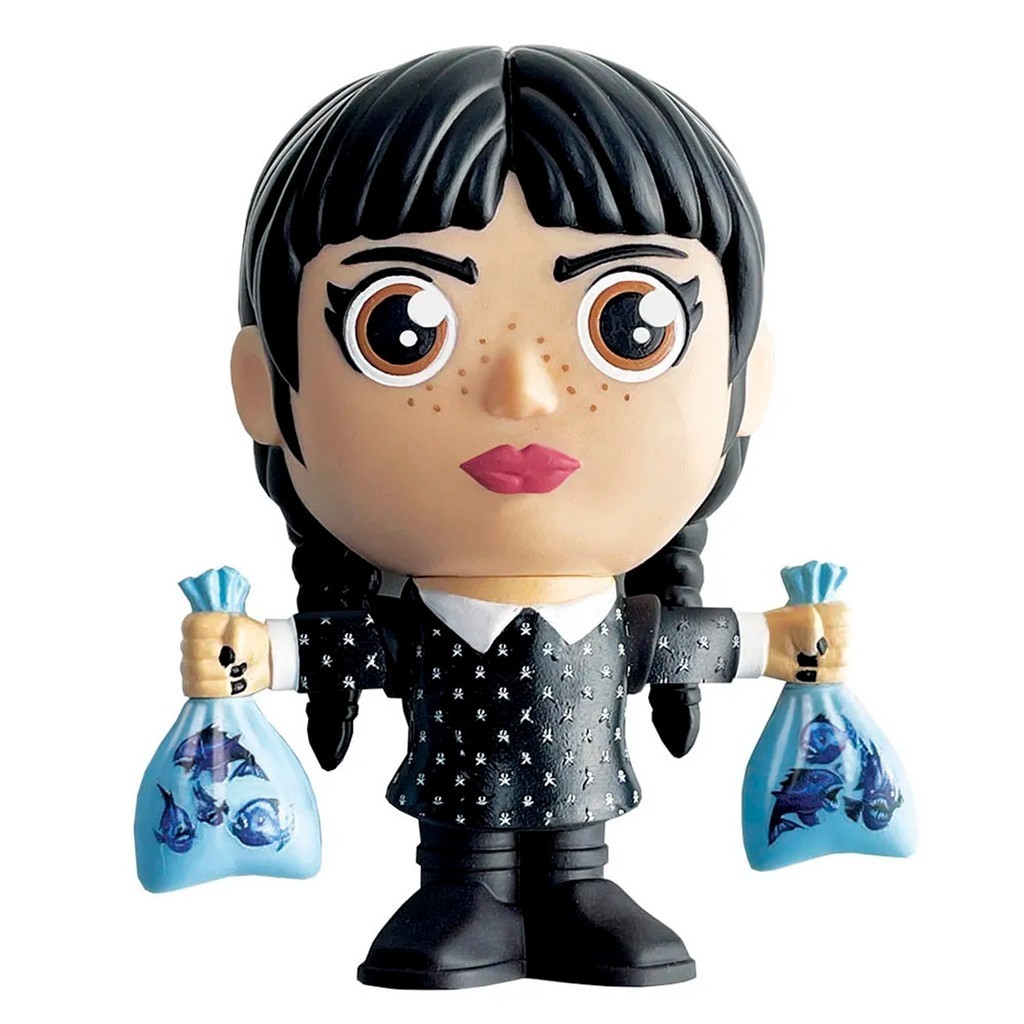Wandinha Fandom Box Colecionável Em Vinil 12 Cm Miniatura Estilizado Decorativo - Líder Brinquedos