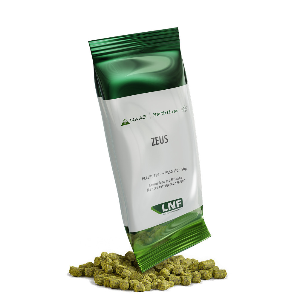 Lúpulo em pellet LNF Zeus - 50g