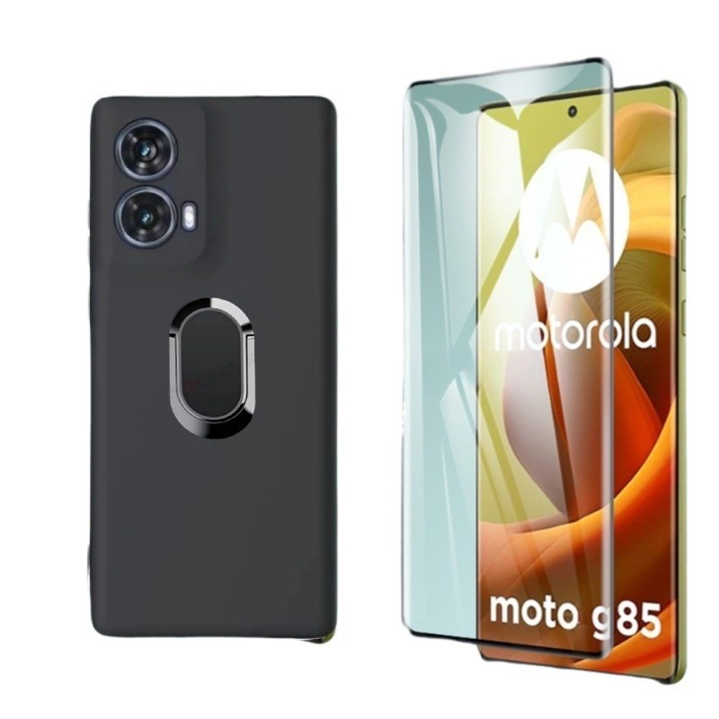 kit película de vidro curva temperado motorola moto g85,Motorola Edge 50 Fusion câmera de vidro