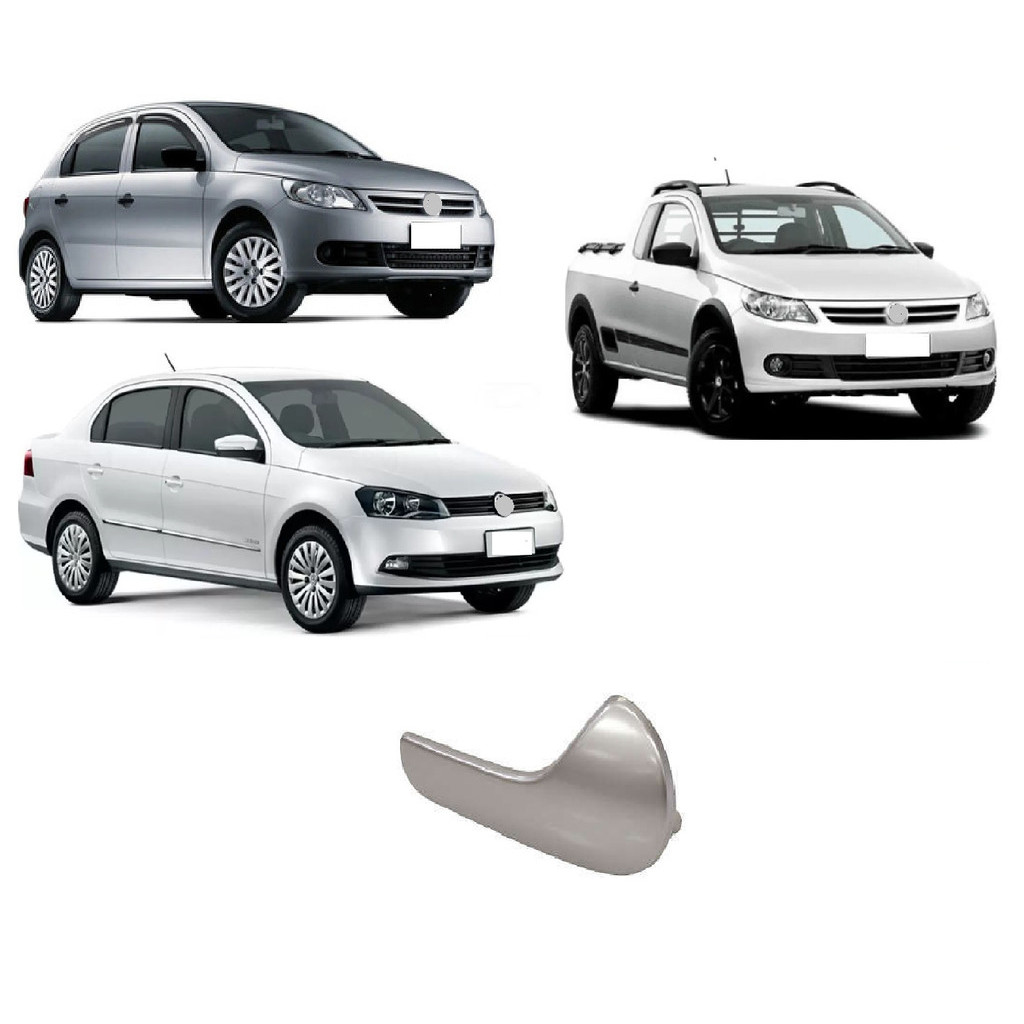 Macaneta Interna Gol Saveiro Voyage G6 Dianteira Traseira Prata Lado Direito em Oferta na Shopee