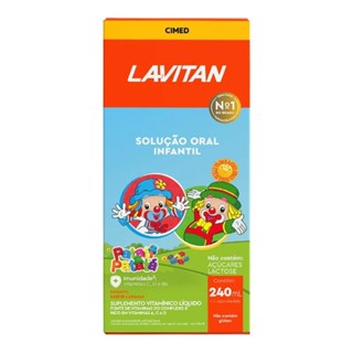 LAVITAN INFANTIL SABOR LARANJA COM 240ML em Oferta na Shopee