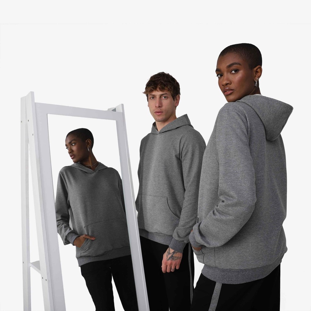 Blusão Tech Impermeável Moletom Flanelado Capuz em Oferta na Shopee