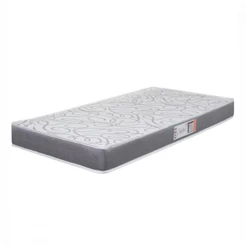 Colchão Solteiro Espuma D33 Pro Confort 78x188x12 cm Cinza