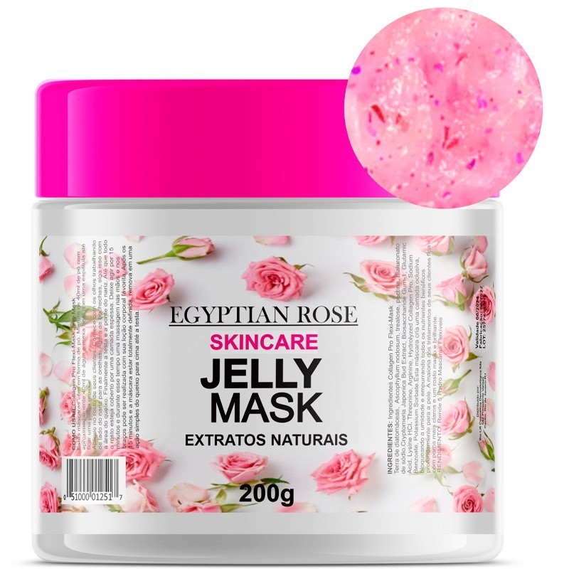 Hydro jelly máscara facial  pós dermarroler e dermapen Vegano