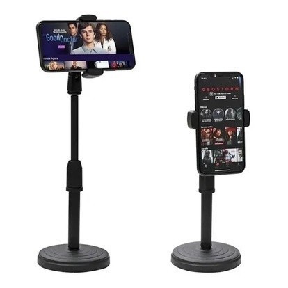 Suporte Celular Tripe Smartphone Articulado 360 Graus  Mesa Portátil Selfie...