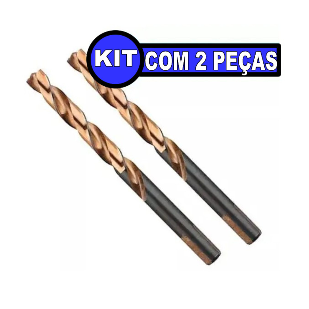 KIT 2 Brocas Para Pedra 6mm | 100mm Alta Qualidade Resistente -