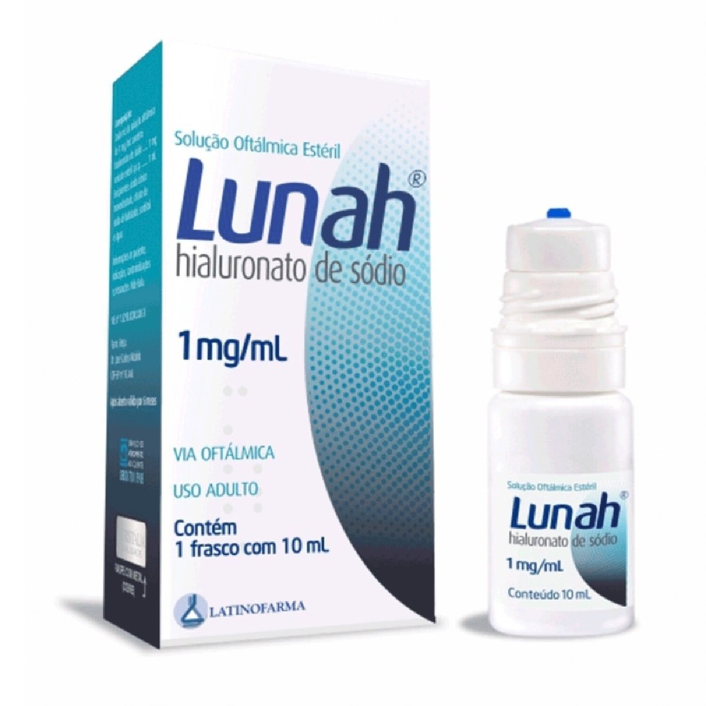 Lunah 1mg Solucao Oftalmica 10ml em Oferta na Shopee