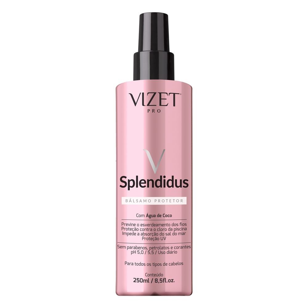 Bálsamo Protetor Água de Coco Splendidus 250ml Vizet