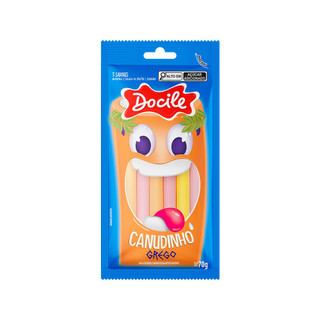 Canudinho Grego 70g - Docile em Oferta na Shopee