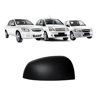 Capa Do Retrovisor Celta Prisma Meriva 2007 08 2009 10 2011 Preta Lado Passageiro em Oferta na Shopee
