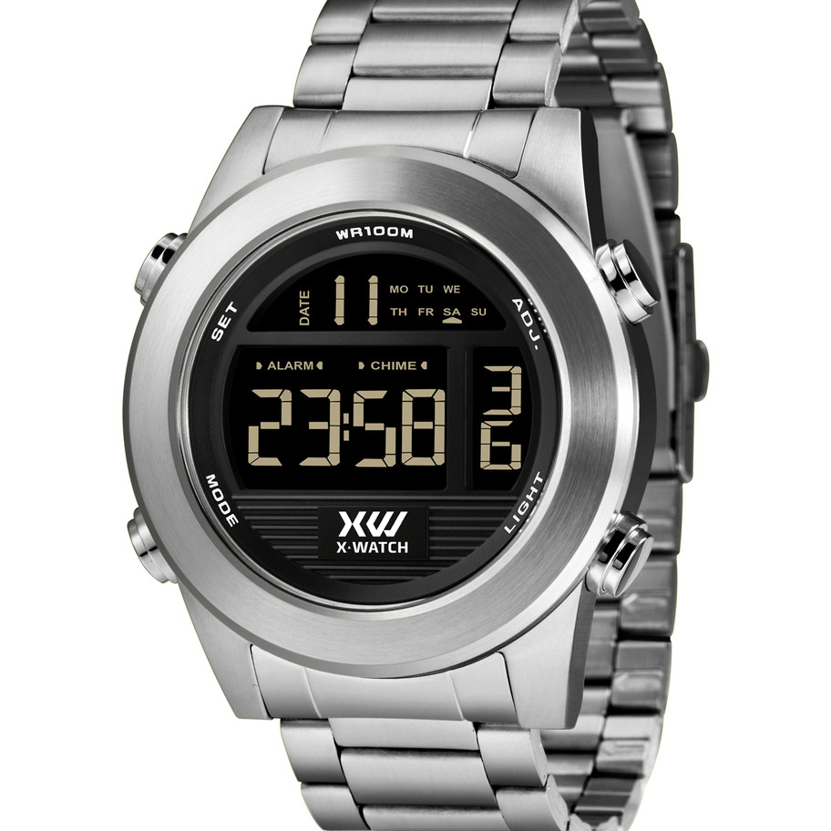 RELÓGIO X-GAMES MASCULINO PRATA DIGITAL XMSSD003 PXSX em Oferta na Shopee