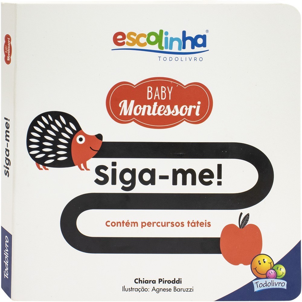 Escolinha - Baby Montessori - Contrastes - Siga-me