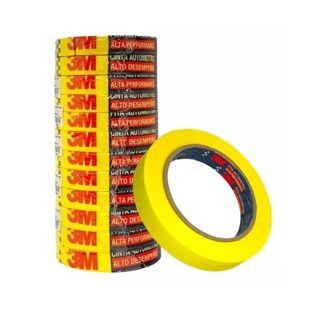 Kit 12 Fita Crepe Automotiva 3M 18MM X 40M ALTA Performance em Oferta na Shopee