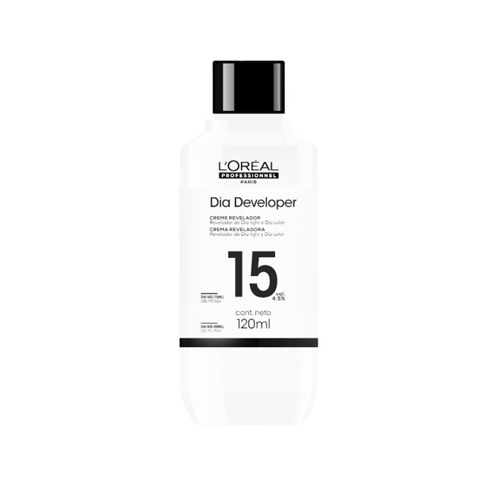 Loréal Professionnel Dia Developer Emulsão Reveladora 15 Volumes 120ml - Beauty
