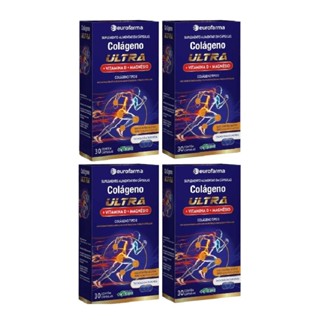 Kit Eurofarrma Colágeno Tipo II Com 4Un De 30 Cápsulas Cada em Oferta na Shopee