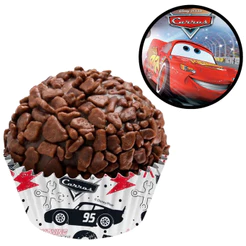 100~500 FORMINHAS NUMERO 5 DISNEY CARROS REGINA (CHOCO)