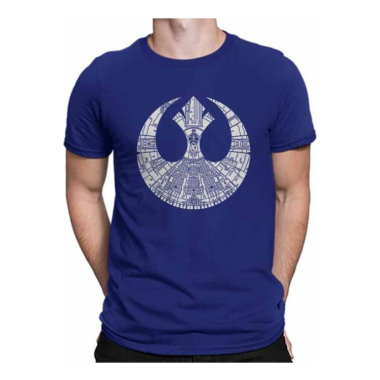 Camisetas Star Wars Aliança Rebelde Rey Leia Obi-wan Luke