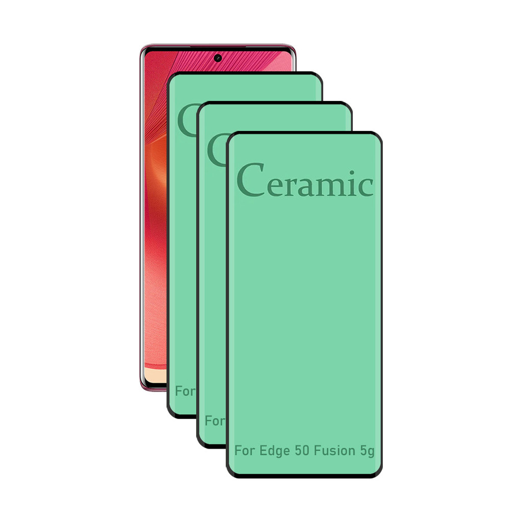 Kit 3 Películas Cerâmica Para Moto Edge 50 Fusion 5g em Oferta na Shopee