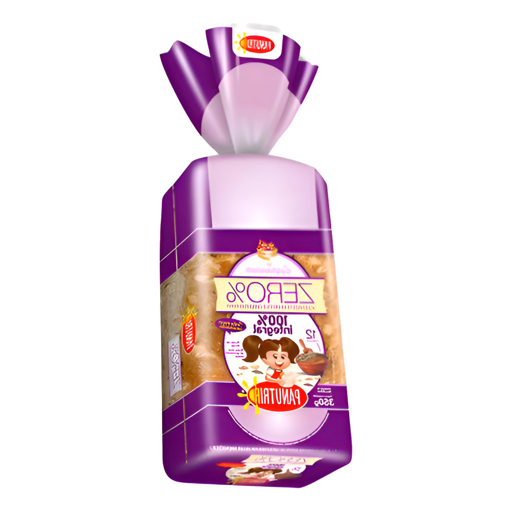 Pão Panutri 52% Integral Zero Açucar Integral 350g