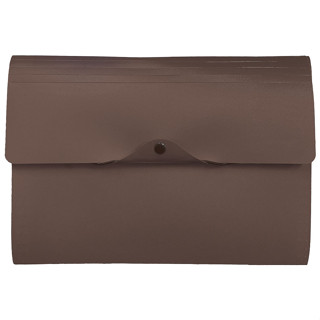 Pasta sanfonada A4 com 12 divisórias Brigadeiro 6108.03 Dello em Oferta na Shopee