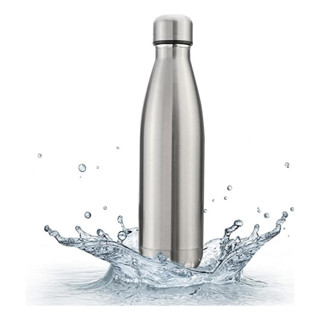 Garrafa Inox Boliche 750ml Squeeze Água Gelada Caminhada Academia em Oferta na Shopee