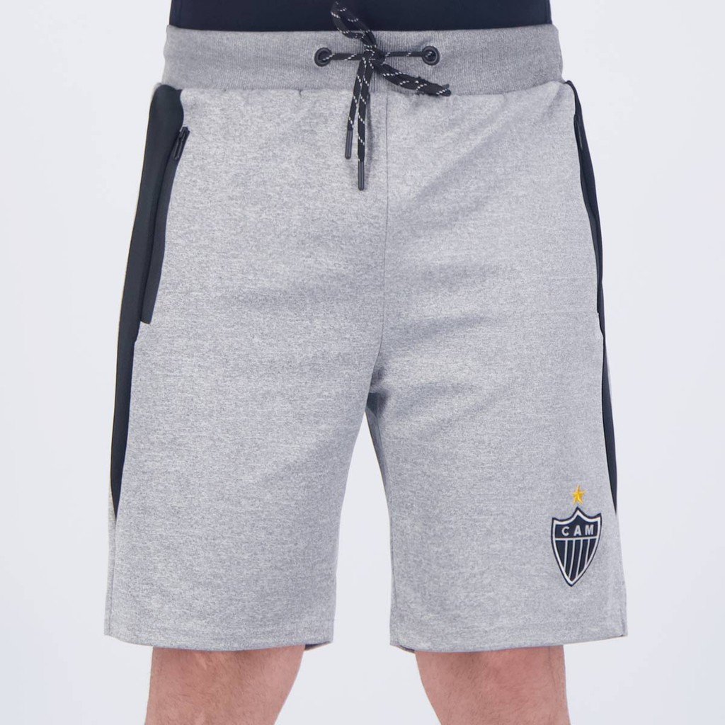 Bermuda Atlético Mineiro Camuflage Skuba Cinza em Oferta na Shopee