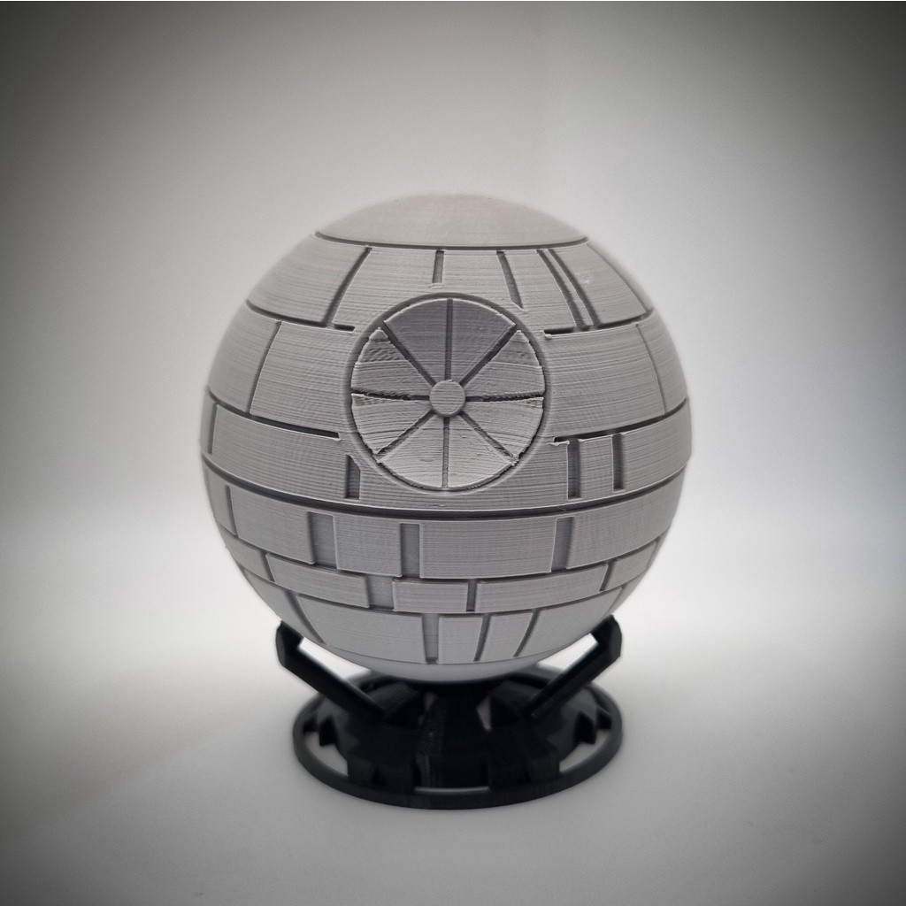 Decoração Star Wars Estrela da Morte 3D Guerra Nas Estrelas Figura Decorativa
